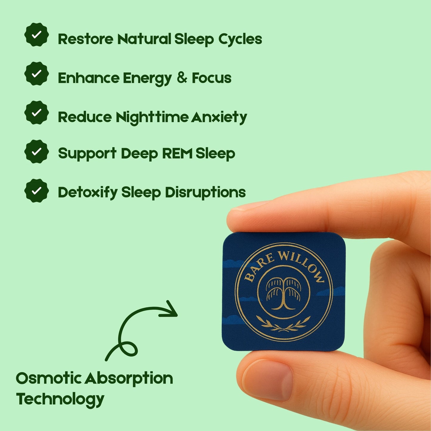 Deep Sleep Patches - Melatonin, Valerian Root & Magnesium