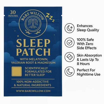 Deep Sleep Patches - Melatonin, Valerian Root & Magnesium